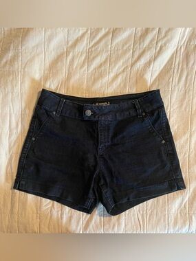 d. jeans Dark Navy Denim Jean Shorts
